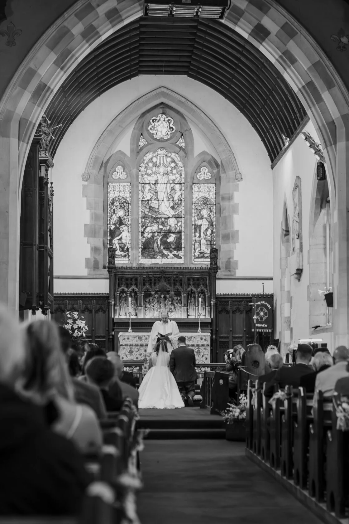 Wedding church ceremony
